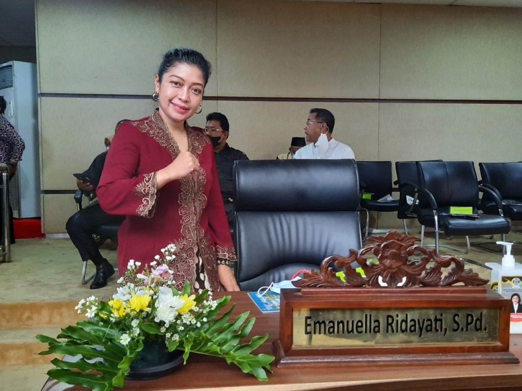 Foto: Emanuella Ridayati, Anggota Fraksi PSI DPRD Kota Tangsel (dok: Istimewa)