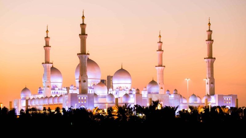 Masjid terbesar di dunia, masjid Agung Sheikh Zayed, Abu Dhabi