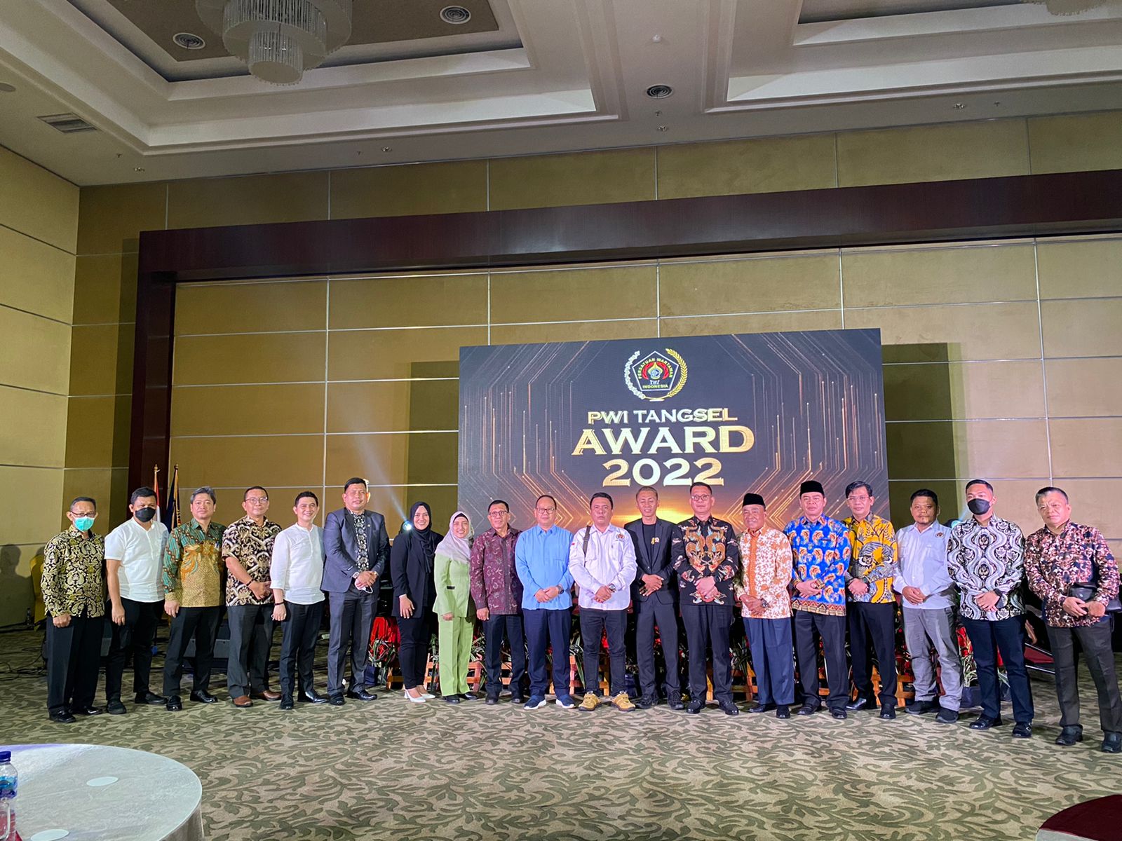 Dukung Kinerja Pers, Ini Peraih 6 Kategori PWI Tangsel Award 2022