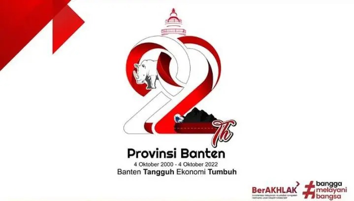HUT Banten Ke-22, Ini Tema Serta Makna di Balik Logo-nya