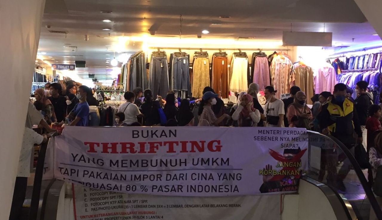 Thrifting Dilarang Karena Bunuh UMKM, Pedagang: Alasan Tidak Berdasar