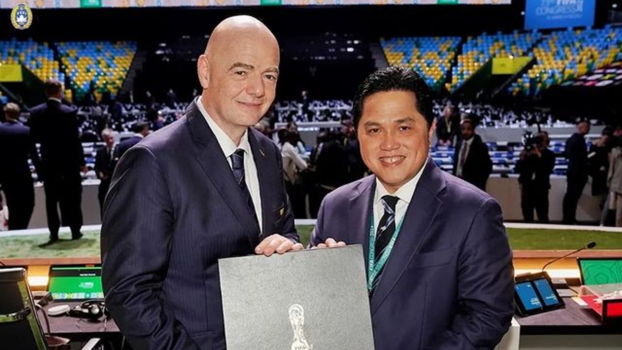 Erick Thohir Tepis Rumor FIFA Batalkan Piala Dunia U-20 di Indonesia