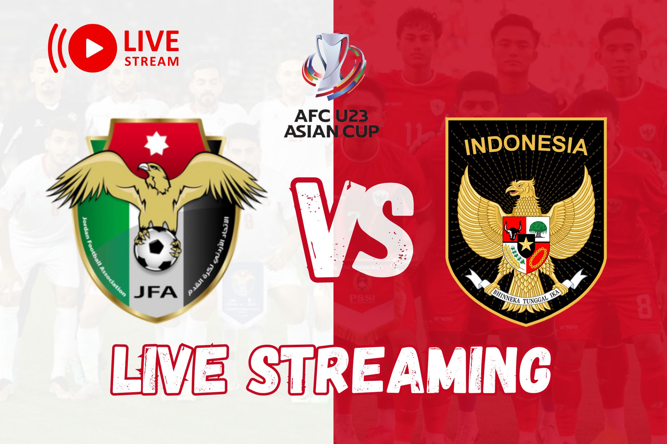 2 Link Live Streaming Yordania vs Indonesia di Piala Asia 2024, Mudah Diakses