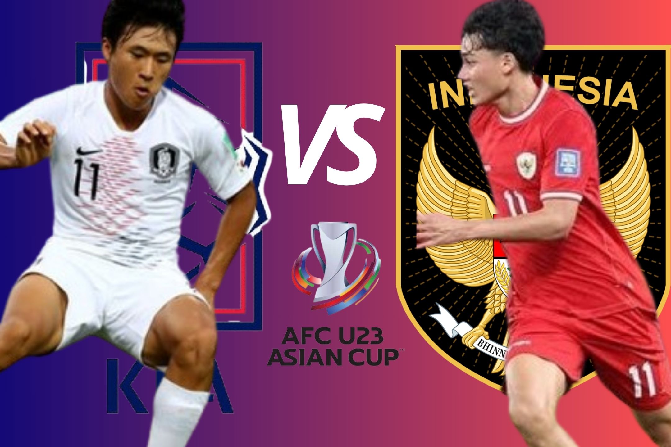 Link Live Streaming Korea Selatan vs Indonesia di 8 Besar Piala Asia U-23 2024, Saksikan dengan Mudah