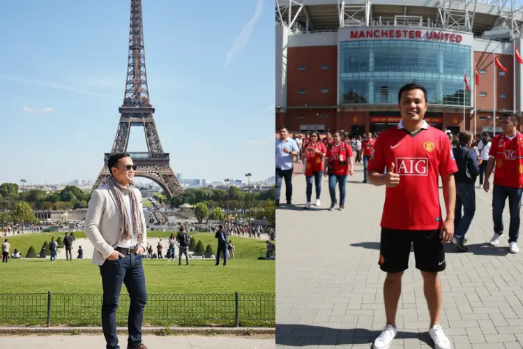 5 Prompt Gemini AI Edit Foto Lagi Liburan di Menara Eiffel hingga Stadion Bola