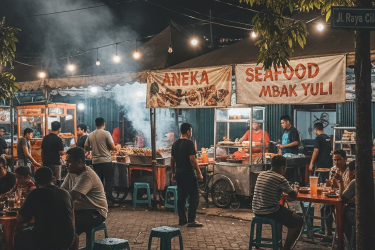 5 Spot Wisata Kuliner Malam di Serang, Enaknya Bikin Lupa Pulang
