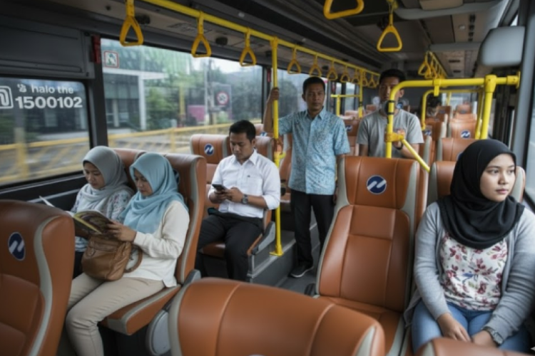 Kabar Baik! Karyawan Bergaji UMP Jakarta Bisa Naik Transjakarta Gratis