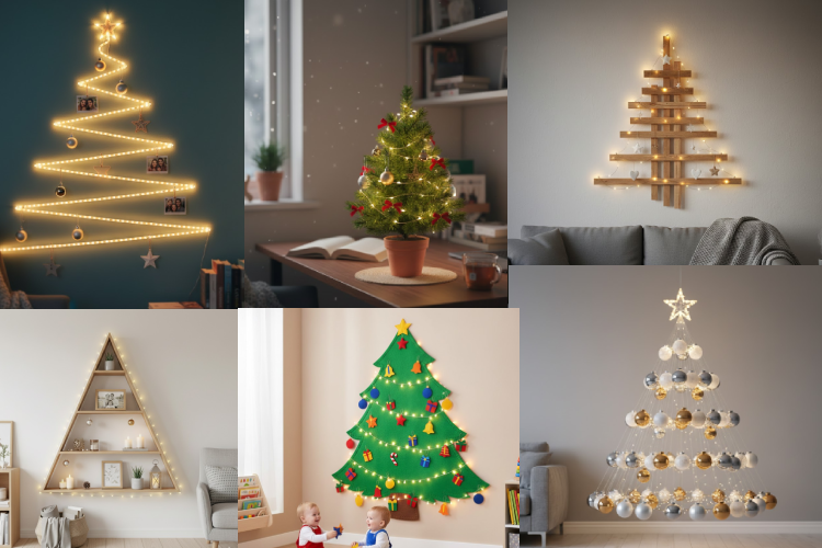 7 Inspirasi Pohon Natal Kreatif untuk Ruangan Kecil